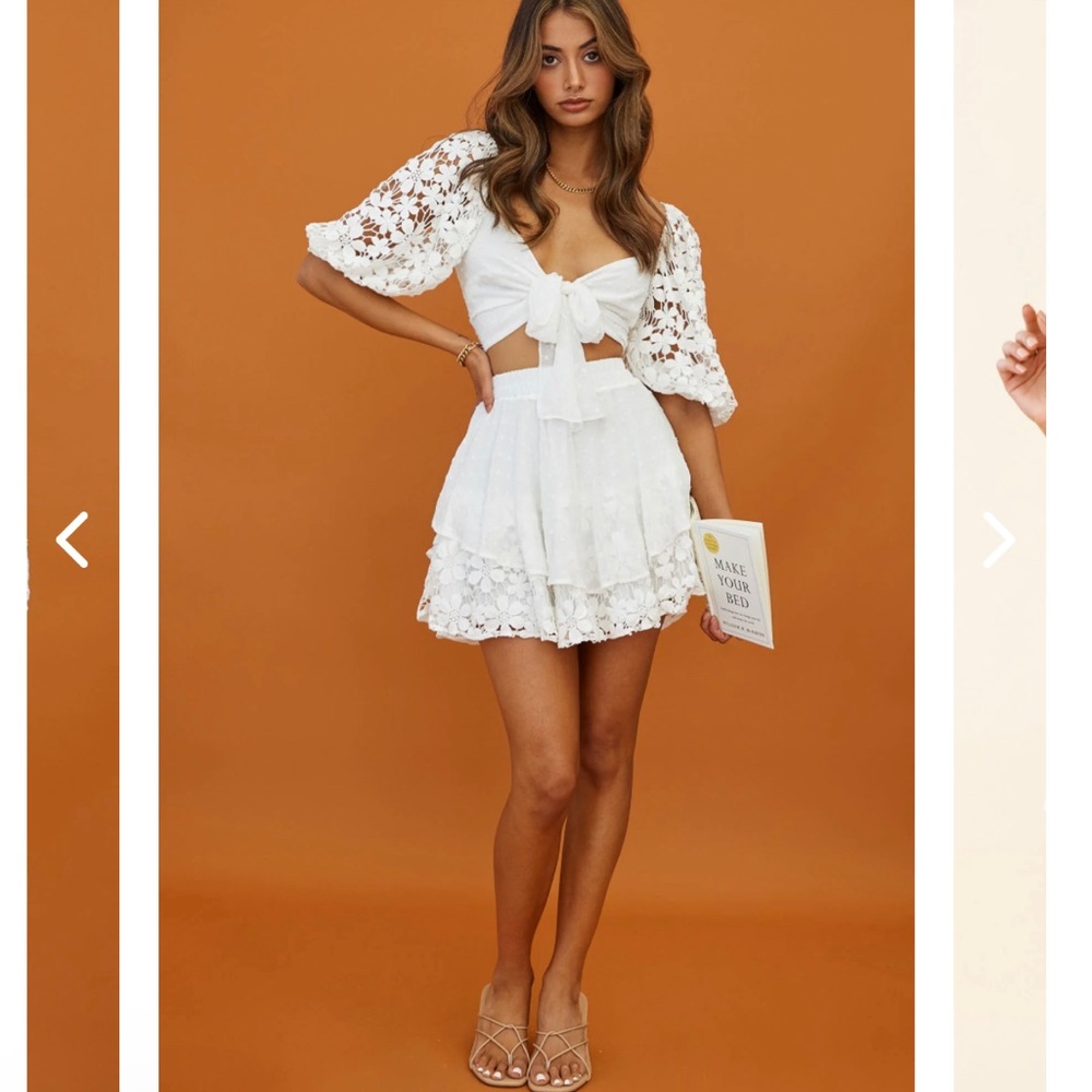 SELFIE LESLIE TWO PIECE SKIRT SET